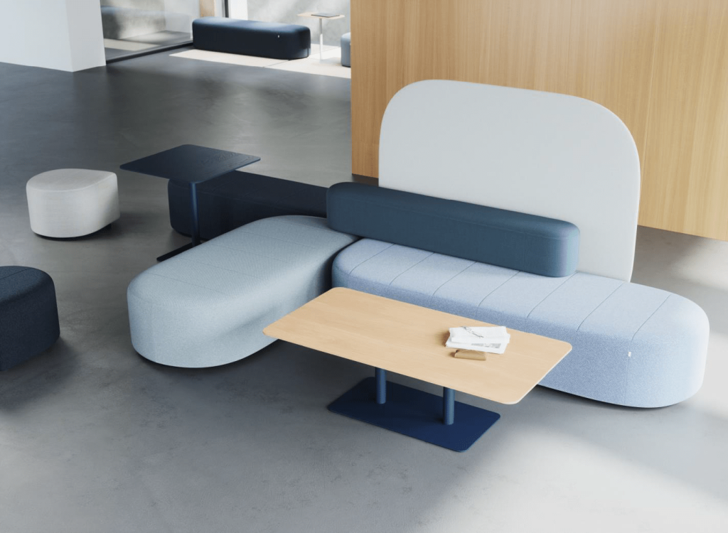 Image présentant un meuble fabriqué à partir de polypropylène expansé, une solution légère, durable et polyvalente pour le mobilier moderne